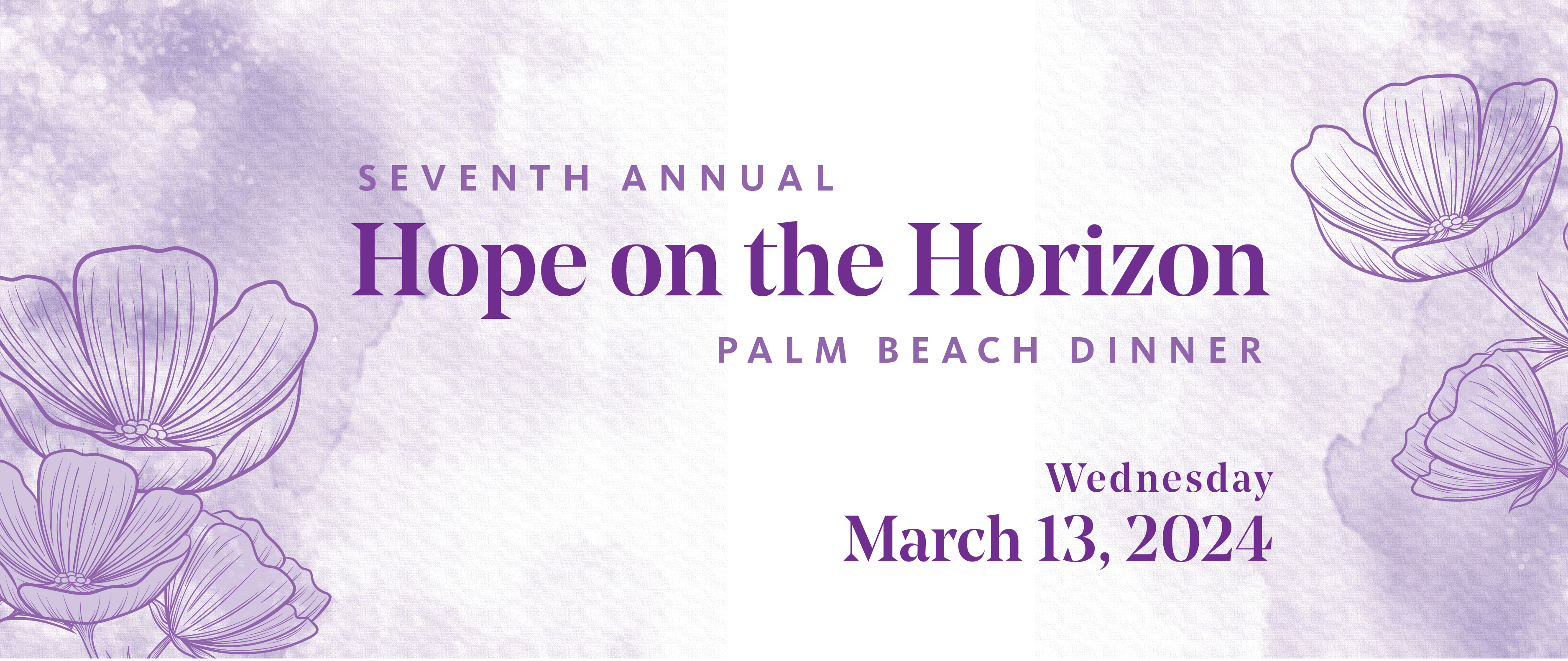 Seventh Annual Hope on the Horizon Palm Beach Dinner