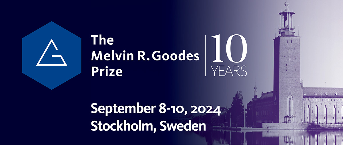 Tenth Annual Melvin R. Goodes Prize