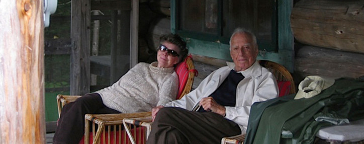 Joan Sutton and Oscar Straus