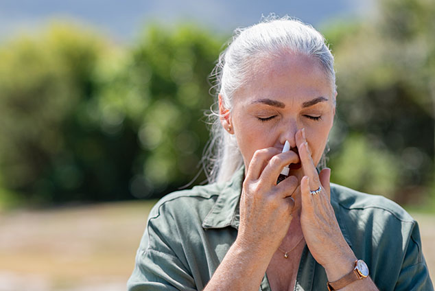 Can nasal decongestants harm the brain? 