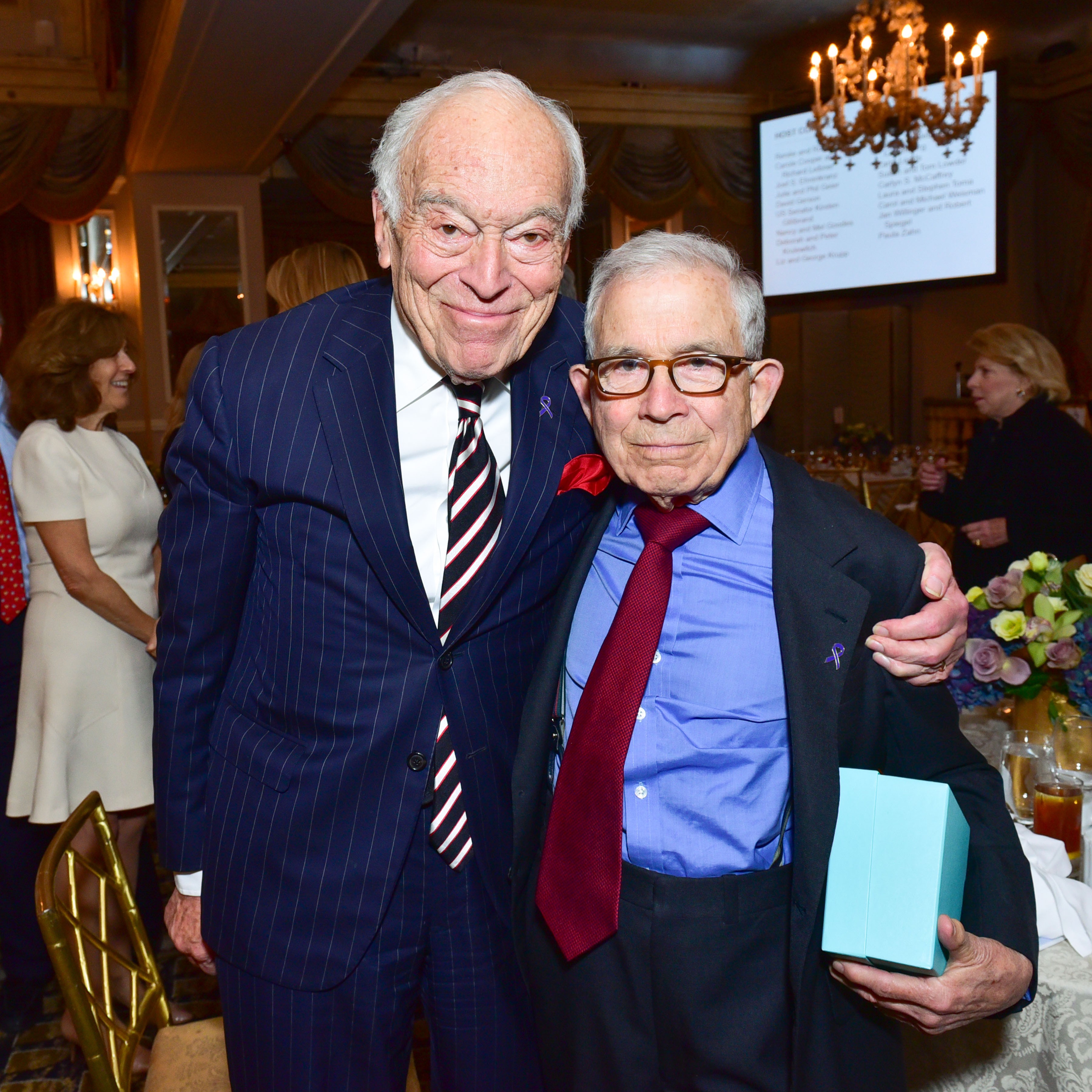 Leonard Lauder and Donald Newhouse