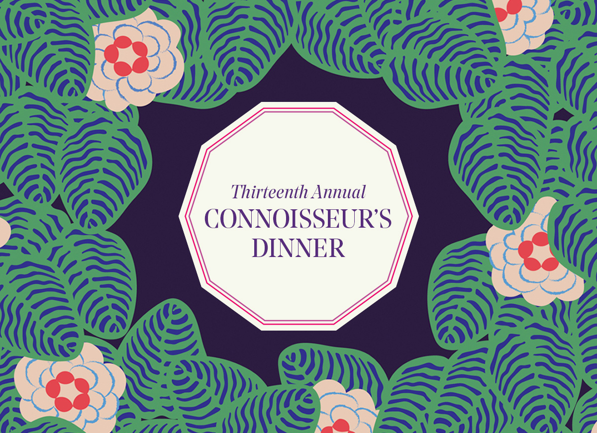 Thirteenth Annual Connoisseur's Dinner
