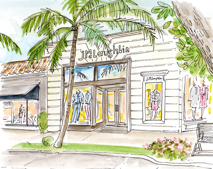 Sip & Shop at J.McLaughlin in Palm Beach