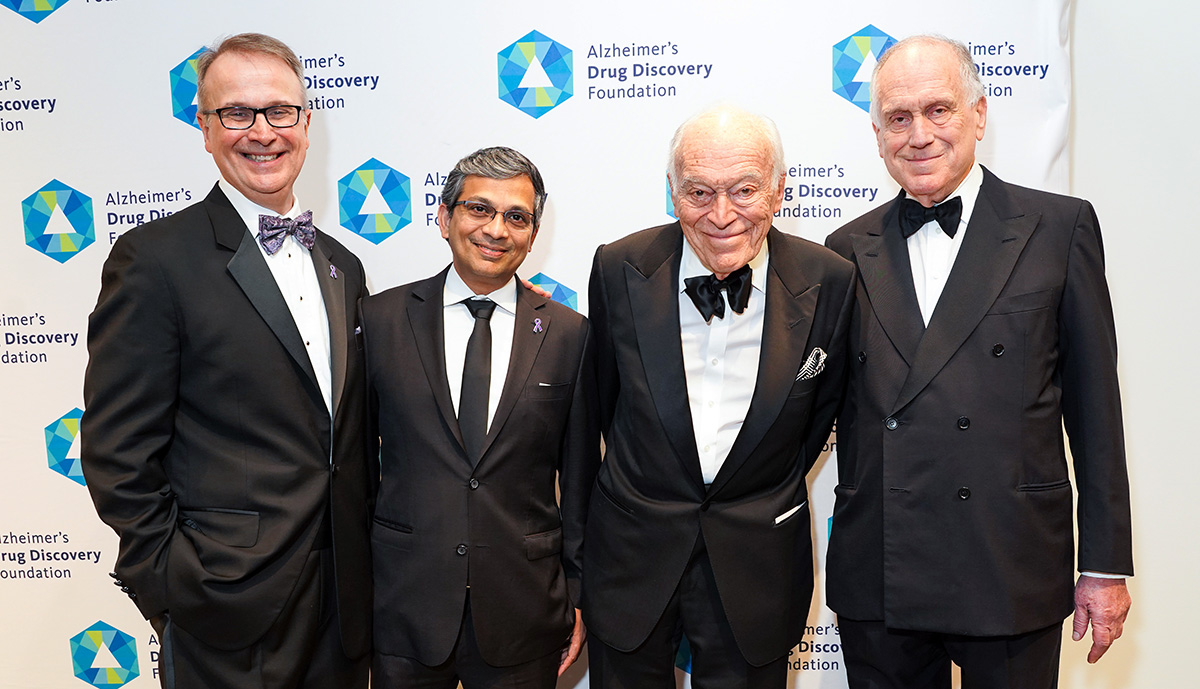 Mark Roithmayr, Niranjan Bose, Leonard Lauder, Ronald Lauder